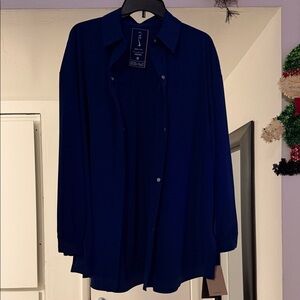 Nike Blue Dri-FIT Shirt